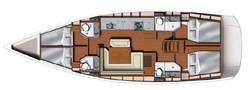 Layout (Riss) Sun Odyssey 509